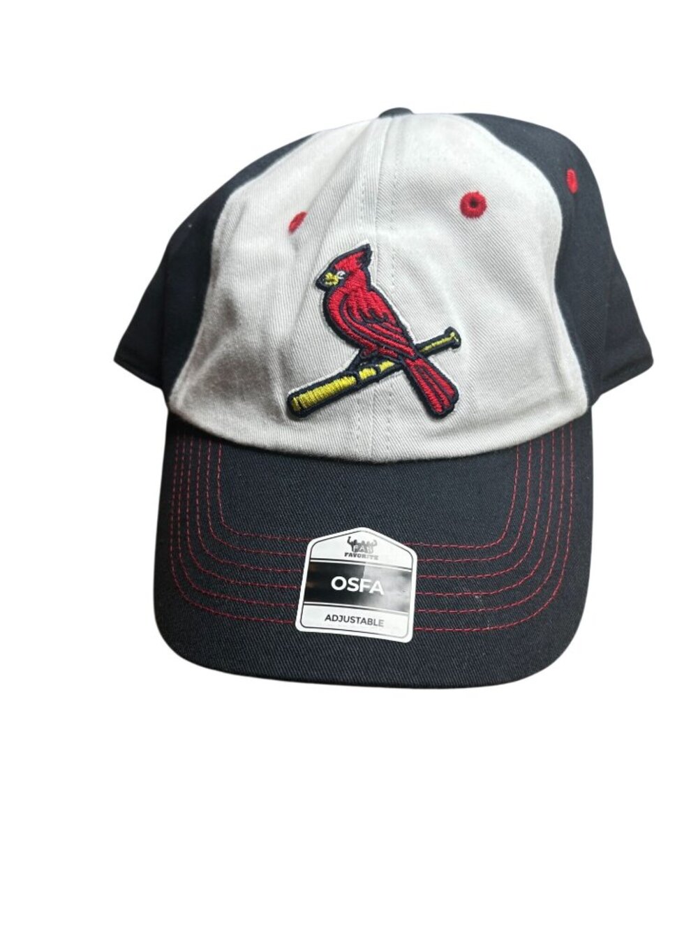 NWT St. Louis Cardinals Strapback Adjustable Baseball Cap OSFA Fan Favorite